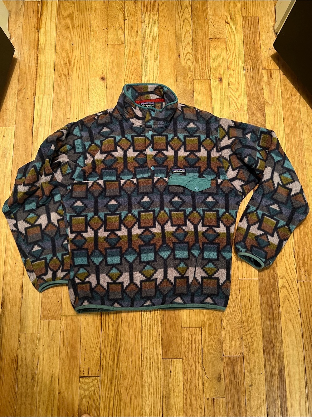 Patagonia Synchilla Cedar Mesa Lightweight Snap-T Pullover